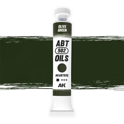 Olive Green - Ölfarbe - Oil - Abteilung 502
