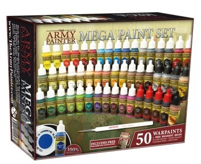 Warpaints Mega Paint Set 2017 (Neu) - Army Painter Warpaints