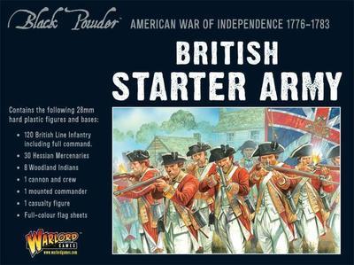 British Starter Army starter set - American War of Independence - Warlord Games