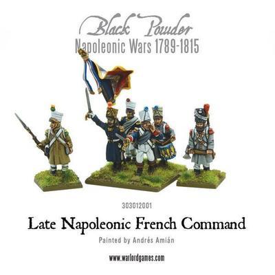 Napoleonic Late French Command - Black Powder - Warlord Games