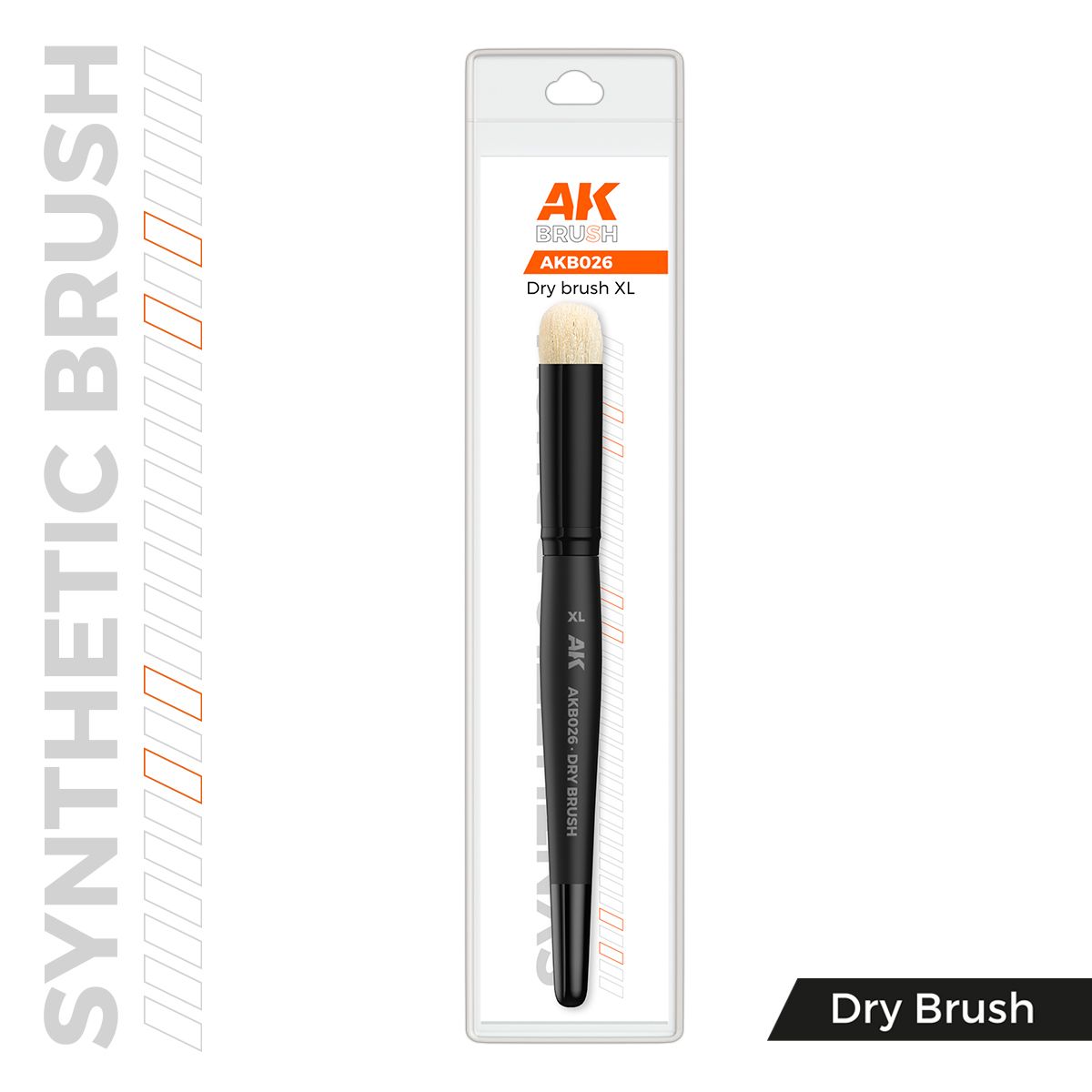 AK SYNTHETIC DRY BRUSH – XL - AK Interactive