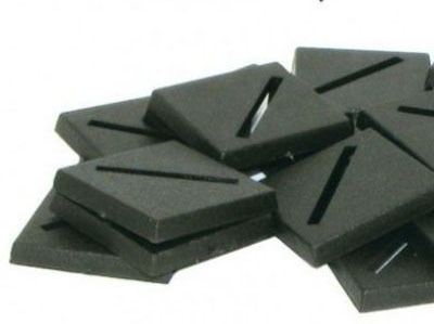 25mm Square Bases - (40 Stk.) - Kingsley