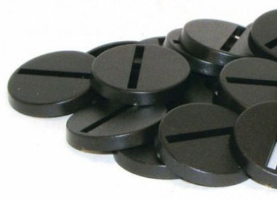 25mm Round Bases - (40 Stk.) - Kingsley