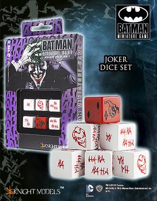 Joker Dice Set - Joker-Würfel - Batman Miniature Game