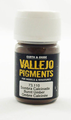 Pigment Burnt Umber 30ml - Vallejo - Farben