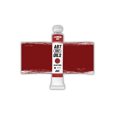 Cadmium Red  - Ölfarbe - Oil - Abteilung 502