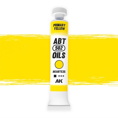 Primary Yellow - Ölfarbe - Oil - Abteilung 502