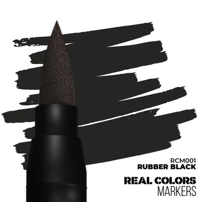 RUBBER BLACK – RC MARKER - AK Interactive
