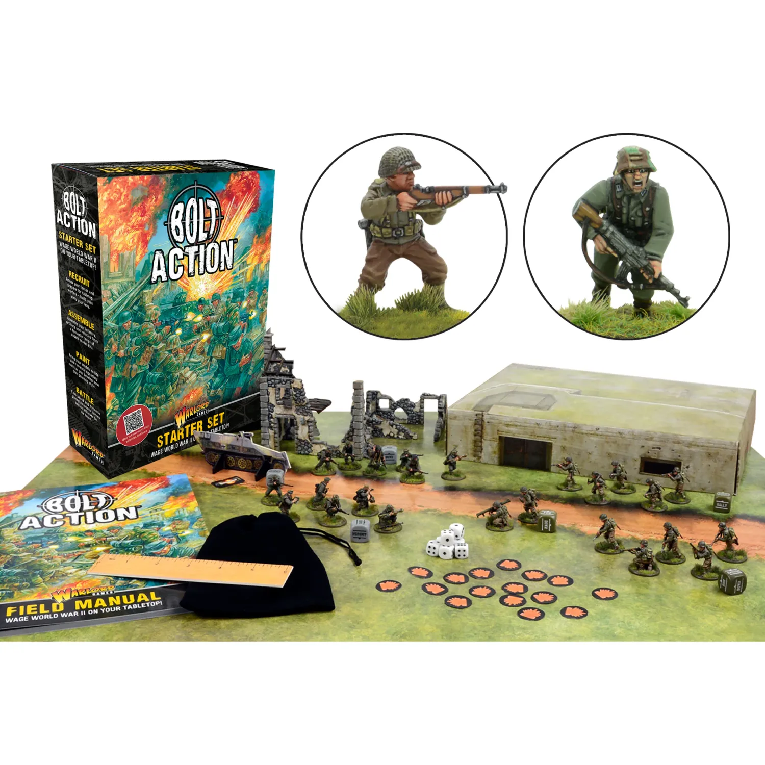 Bolt Action Starter Set (3rd Edition 2024) - Bolt Action - Warlord Games Bolt Action Starter Set (3rd Edition 2024) - Bolt Action - Warlord Games