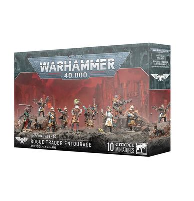 MO: Rogue Trader Entourage Freihändler-Gefolge und Bewaffnete Raumfahrer - Warhammer 40.000 - Games Workshop