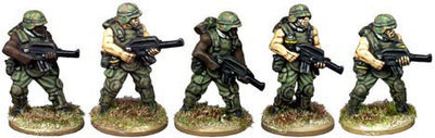 Jungle Fighters - Future Wars - Copplestone Castings