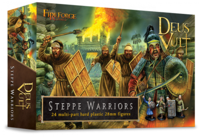 Steppe Warriors (24 infantry plastic figures) - Fireforge Games