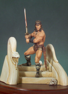 The Barbarian - 54mm - Andrea Miniatures