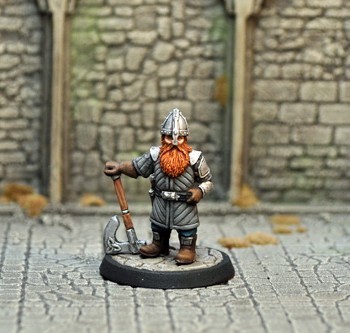 HH3b – Dwarf Mercenary v2 - Otherworld Miniatures