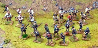 British Wilderness Force - Muskets and Tomahawks - North Star Figures