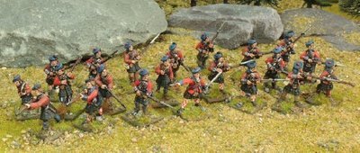British Highlander Force - Muskets and Tomahawks - North Star Figures