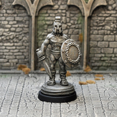 DM30a – Barrow Guardian I - Otherworld Miniatures