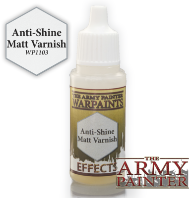 Anti-Shine Matt Varnish - Army Painter Warpaints