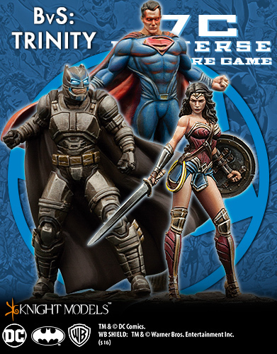 Batman Vs Superman Trinity Starter Set - DC Universe Miniature Game Batman Vs Superman Trinity Starter Set - DC Universe Miniature Game