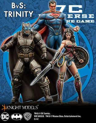 Batman Vs Superman Trinity Starter Set - DC Universe Miniature Game