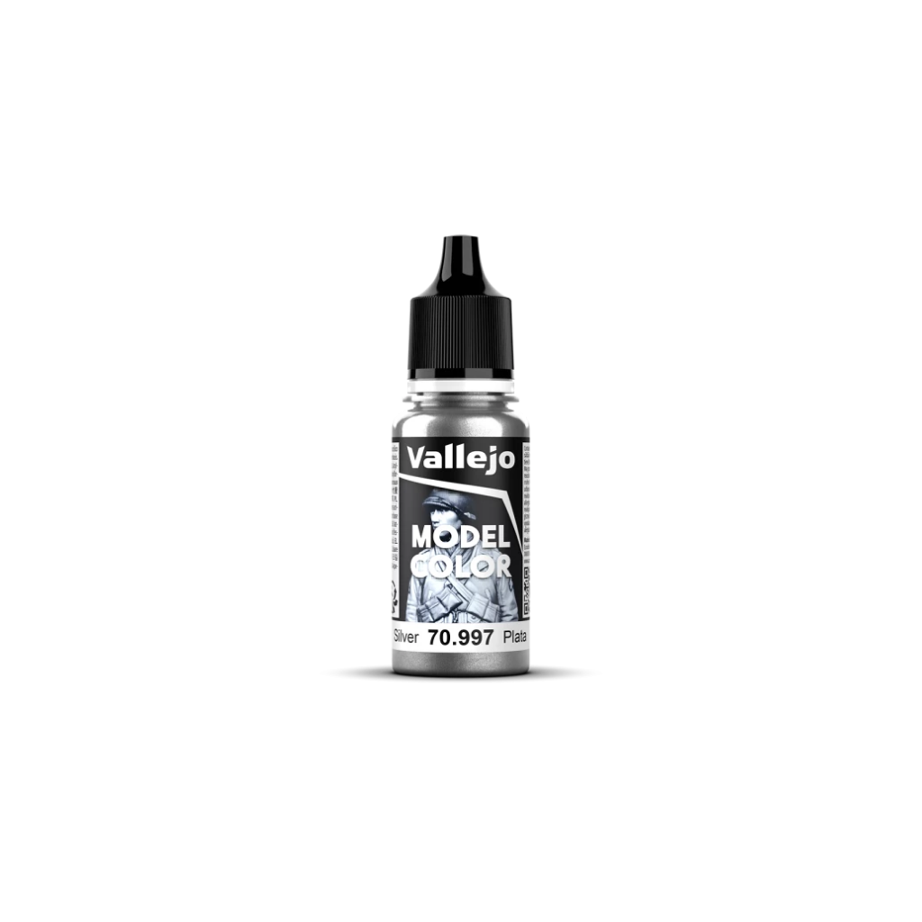 Model Color 171 Silber (Silver) (997) - Vallejo - Farben Model Color 171 Silber (Silver) (997) - Vallejo - Farben