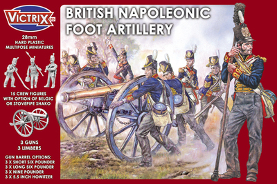 British Napleonic Foot Artillery - Victrix