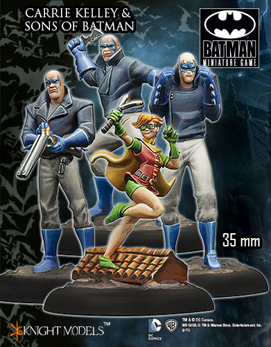 Carrie Kelley & Sons of Batman - Batman Miniature Game