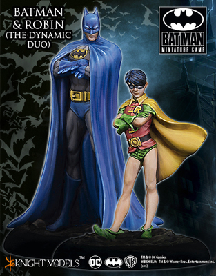 Batman and Robin (The Dynamic Duo) - Batman Miniature Game