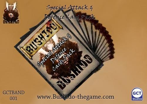 Attack & Defence Cards - Bushido