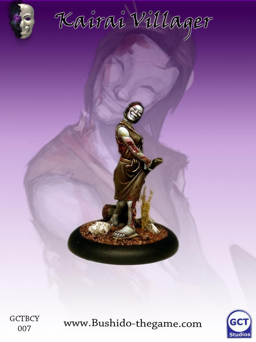 Kairai Villager (Female) - Bushido - Cult of Yurei