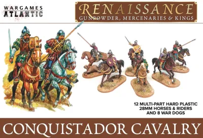 Conquistador Cavalry (12) Renaissance - Renaissance - Wargames Atlantic