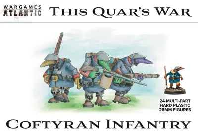 Quar Coftyran Infantry (24) - Wargames Atlantic
