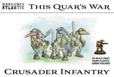 Quar Crusader Infantry (24) - Wargames Atlantic