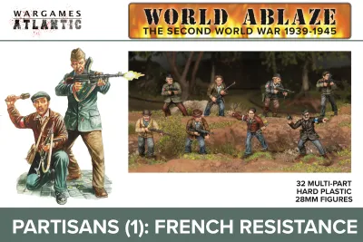 Partisans (32) French Resistance  - Wargames Atlantic