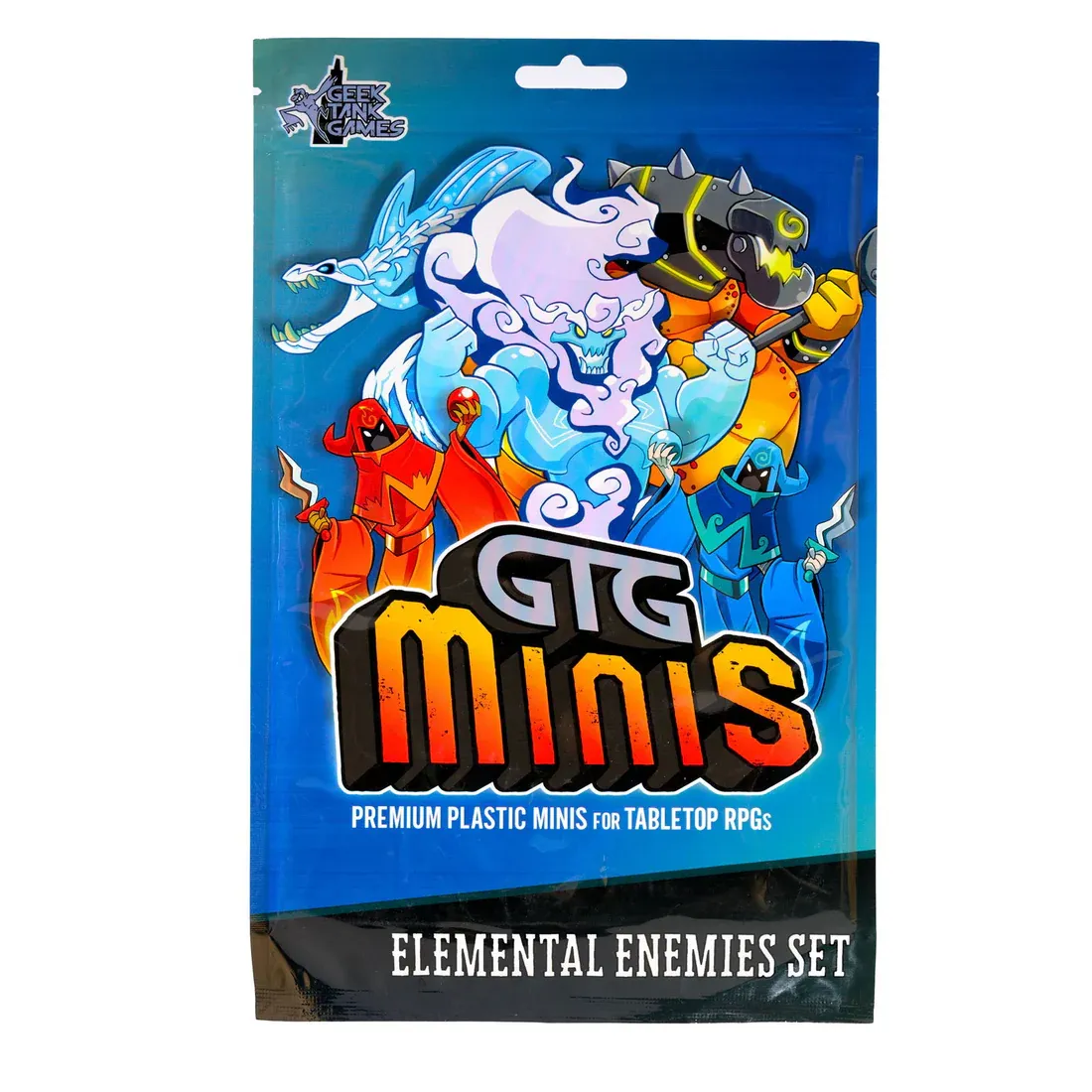 GTG Minis Elemental Enemies Set GTG Minis Elemental Enemies Set