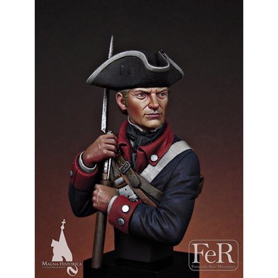 Continental Infantryman, 1st Maryland, 1781 - FeR Miniatures