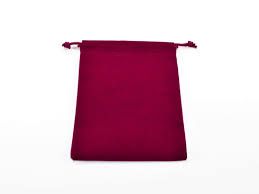 Purpur - Würfeltasche