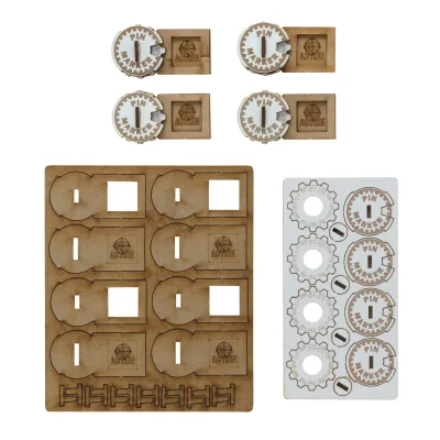 Bolt Action MDF Unit Pin Markers - Bolt Action