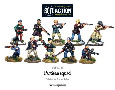 Partisan Squad - Bolt Action - Warlord Games Partisan Squad - Bolt Action - Warlord Games