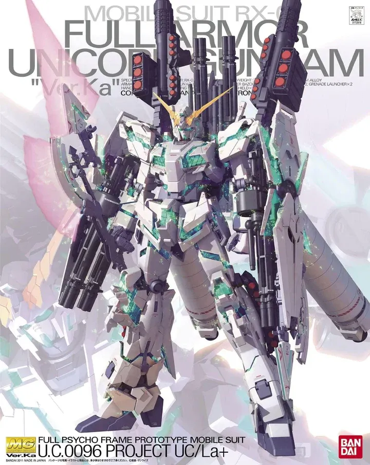 Mg gundam unicorn rx-0 full ar v.ka1/100 - Bandai - Gunpla Mg gundam unicorn rx-0 full ar v.ka1/100 - Bandai - Gunpla