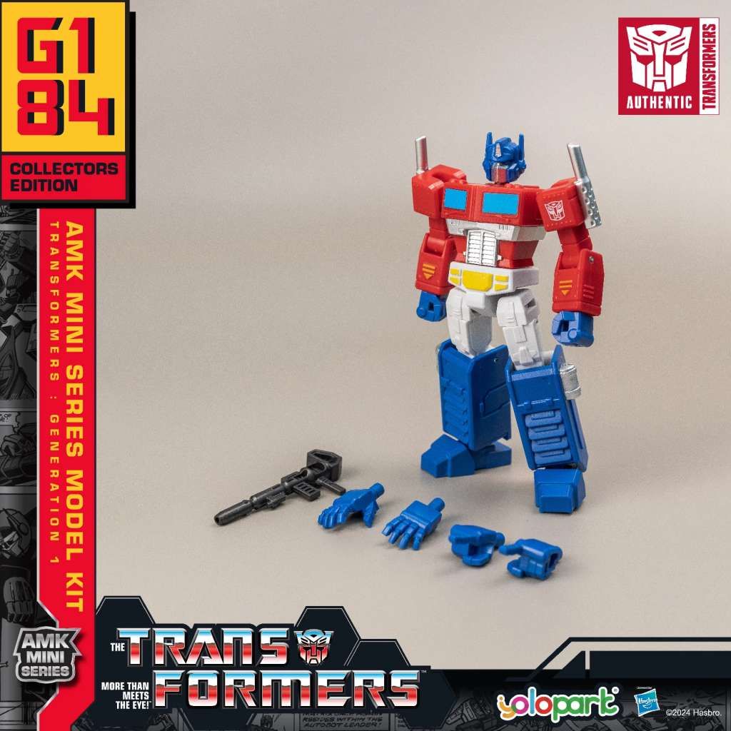 Transformers: Generation One AMK Mini Series Plastic Model Kit Optimus Prime 12 cm - Bandai - Gunpla