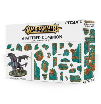 Shattered Dominion: Basegestaltungsset für große Bases - Age of Sigmar - Games Workshop
