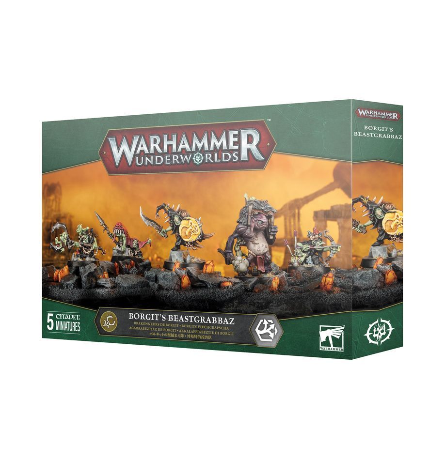 Warhammer Underworlds: Borgits Viechgrapscha Beastgrabbaz – Daggok's Stab-Ladz - Games Workshop Warhammer Underworlds: Borgits Viechgrapscha Beastgrabbaz – Daggok's Stab-Ladz - Games Workshop