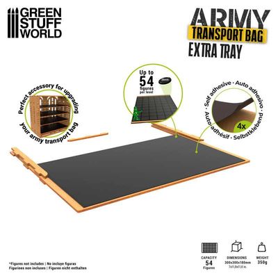 Extra Tray - Tragetasche - Zusätzlicher Organizer - Greenstuff World