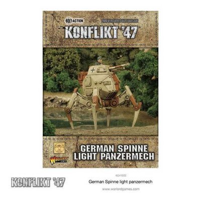 German Spinne Light Panzermech - Konflikt '47 - Warlord Games