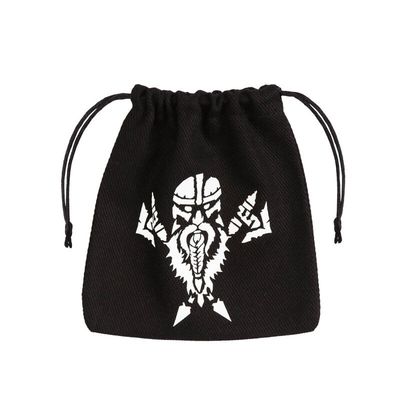 Dwarven Black & white Dice Bag - Würfeltasche Dwarven Black & white Dice Bag - Würfeltasche