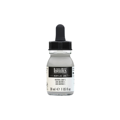 Liquitex Ink Neutralgrau Nummer 5 30ml Neutral Gray 5