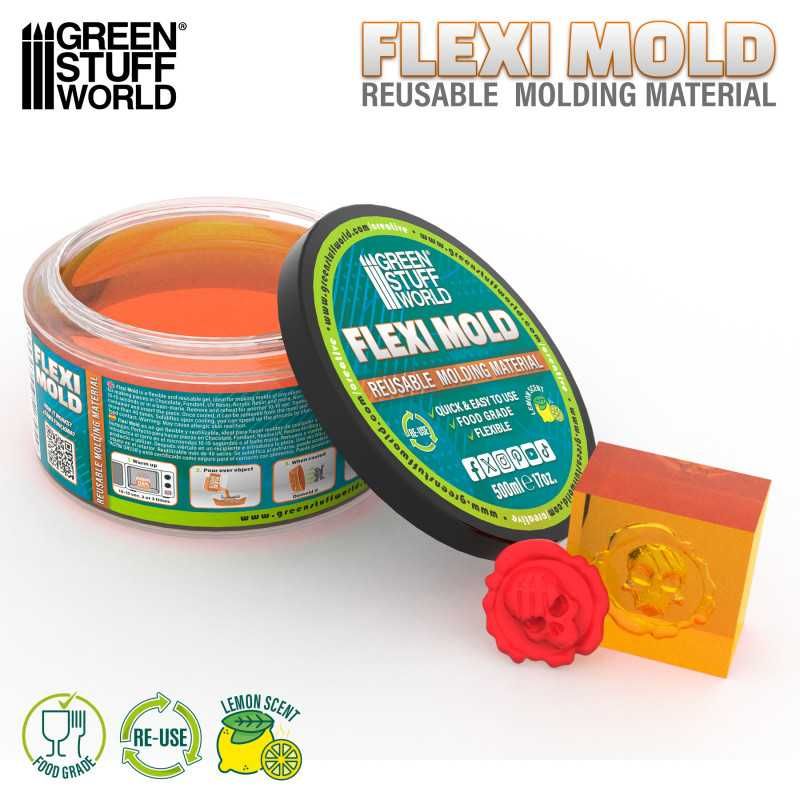 Flexi Mold - Wiederverwendbares Material für Formenbau - Greenstuff World