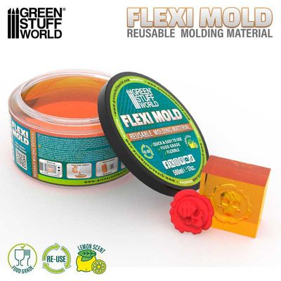 Flexi Mold - Wiederverwendbares Material für Formenbau - Greenstuff World