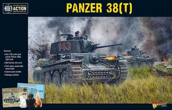 Panzer 38(t) - German - Bolt Action